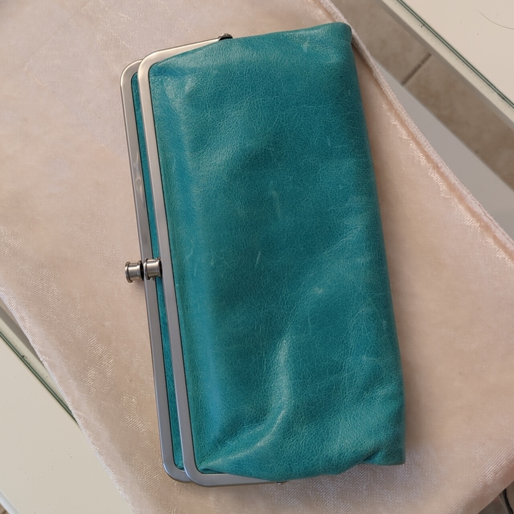 Hobo Turquoise Wallet